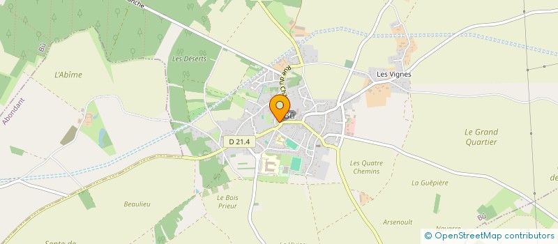 localisation de l'entreprise L'ECOLE BUSSONNIERE à BU