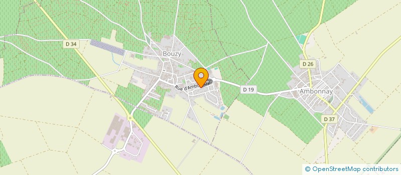 localisation de l'entreprise L'ECOLE CHEMIN DE LA DECOUVERTE à BOUZY