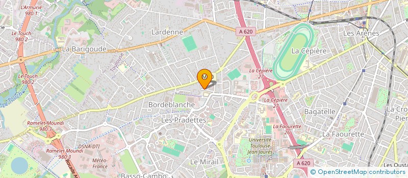 localisation de l'entreprise L'ECOLE COREENNE DE TOULOUSE  TOULOUSE