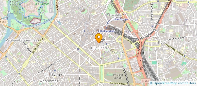 localisation de l'entreprise L ECOLE DE CONDUITE à LILLE