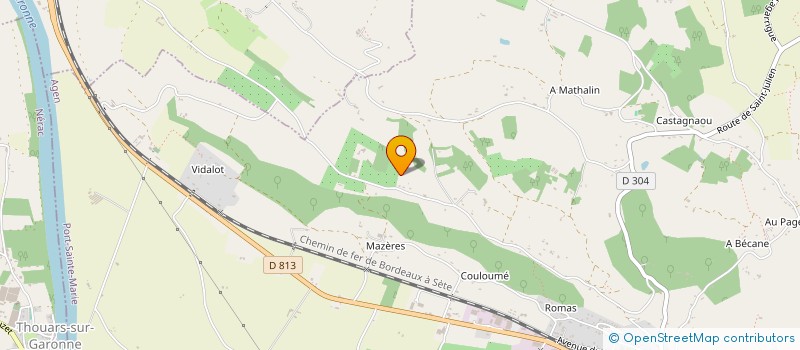 localisation de l'entreprise L'ECOLE DE L'ART DE VIVRE  PORT-SAINTE-MARIE