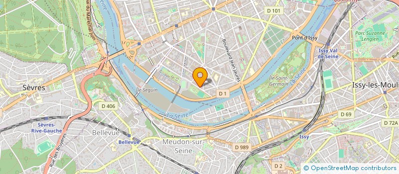 localisation de l'entreprise L'ECOLE DE L'INVISIBLE à BOULOGNE-BILLANCOURT
