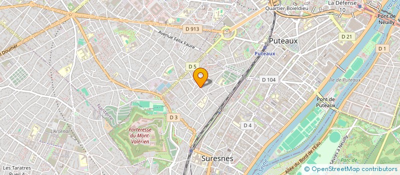 localisation de l'entreprise L'ECOLE DE L'OPTIMISME à SURESNES
