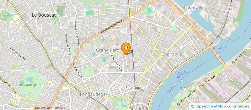 localisation de l'entreprise L ECOLE DE LA MER à BORDEAUX