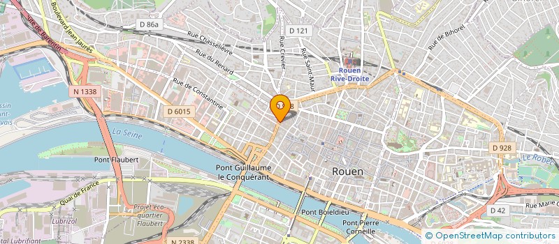 localisation de l'entreprise L'ECOLE DE LA ROUTE à ROUEN