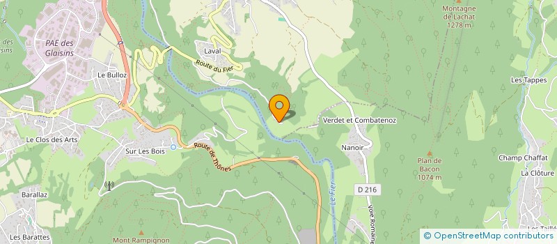 localisation de l'entreprise L ECOLE DE LA VIE à ANNECY