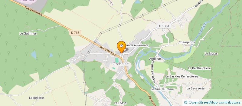 localisation de l'entreprise L'ECOLE DE MUSIQUE DU VAL DE CISSE  VALENCISSE