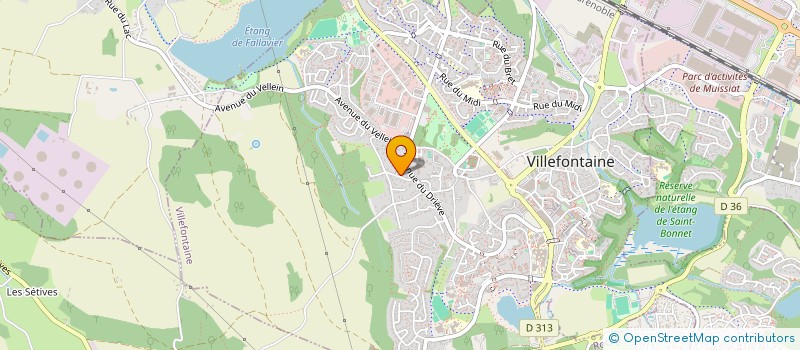 localisation de l'entreprise L'ECOLE DE NICOLLE  VILLEFONTAINE