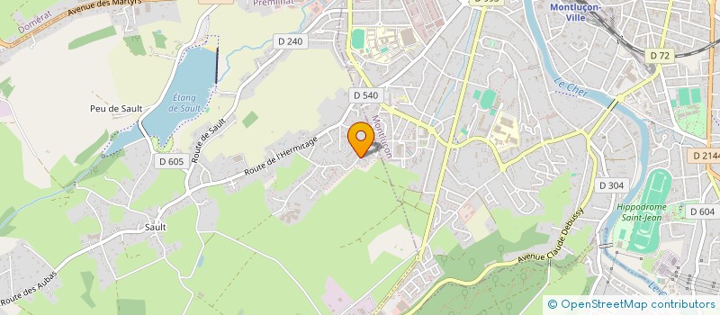 localisation de l'entreprise L'ECOLE DE PIA  PREMILHAT