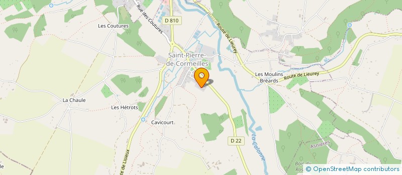 localisation de l'entreprise L'ECOLE DE SAINT-PIERRE-DE-CORMEILLES  SAINT-PIERRE-DE-CORMEILLES