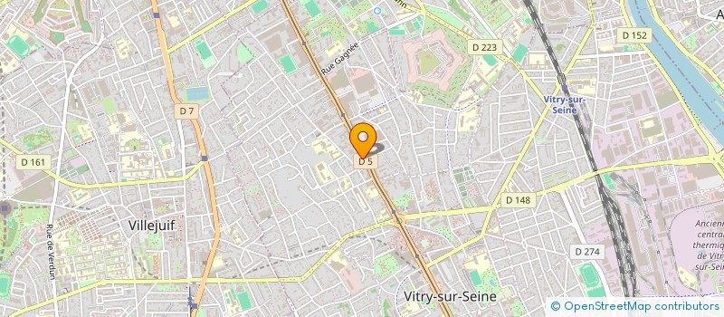 localisation de l'entreprise L'ECOLE DES ADULTES à VITRY-SUR-SEINE