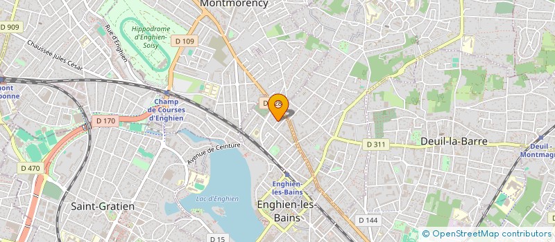 localisation de l'entreprise L'ECOLE DES APPRENDS-TRI  ENGHIEN-LES-BAINS