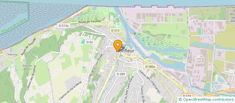 localisation de l'entreprise L'ECOLE DES DEMOISELLES à HONFLEUR