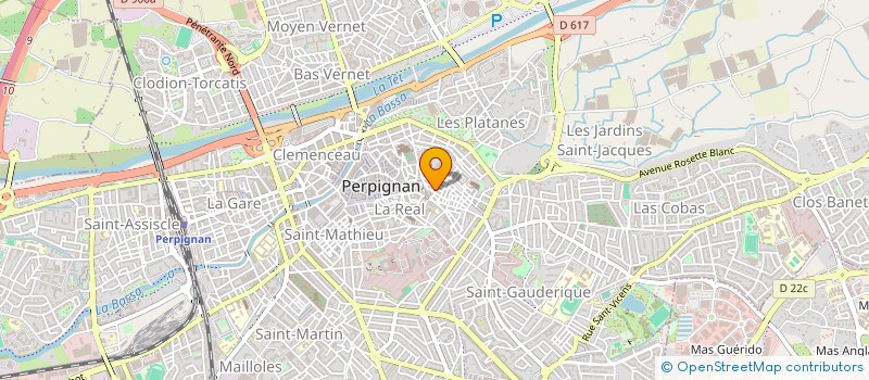 localisation de l'entreprise L'ECOLE DES JEUX à PERPIGNAN