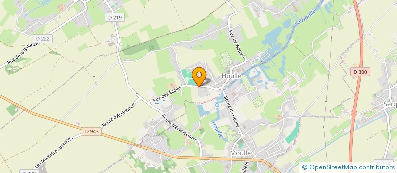 localisation de l'entreprise L'ECOLE DES PETITS ARTISTES  BAYENGHEM-LES-EPERLECQUES