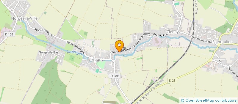 localisation de l'entreprise L'ECOLE DES SAISONS  BRETIGNY