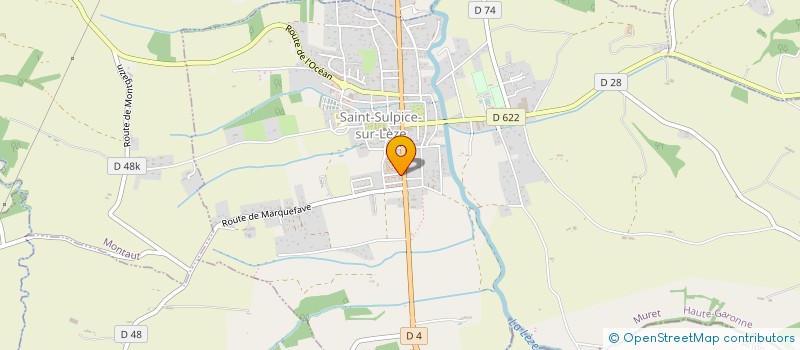 localisation de l'entreprise L'ECOLE DES SUPERS HEROS à SAINT-SULPICE-SUR-LEZE