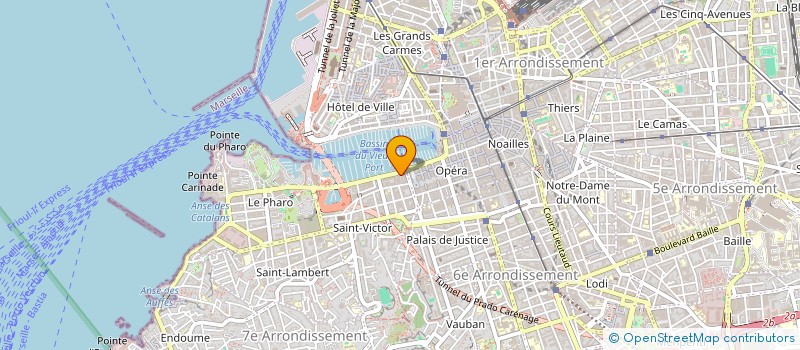 localisation de l'entreprise L'ECOLE DU BADABOUM à MARSEILLE