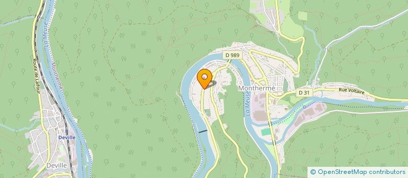 localisation de l'entreprise L ECOLE DU BONHEUR  MONTHERME