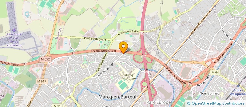 localisation de l'entreprise L'ECOLE DU CHAT - COMITE DE DEFENSE DES BETES LIBRES à MARCQ-EN-BARŒUL