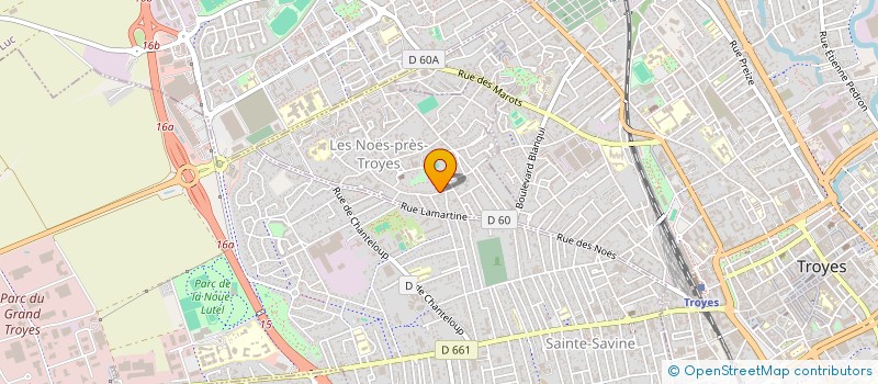 localisation de l'entreprise L' ECOLE DU CHAT DE L'AUBE - COMITE DE DEFENSE DES BETES LIBRES  TROYES