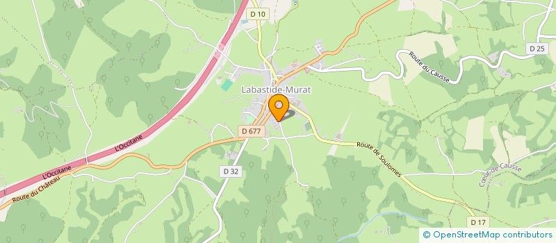 localisation de l'entreprise L'ECOLE DU CHAT DU LOT-COMITE DE DEFENSE DES BETES LIBRES  CAHORS