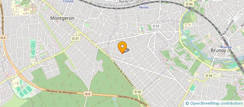 localisation de l'entreprise L'ECOLE DU CHAT LES AMIS D'ARTHUR ET DE FELIX ASS ECOLOGIQUE YERROISE POUR PROTECTION DES BETES LIBRES ET LA NATURE à YERRES