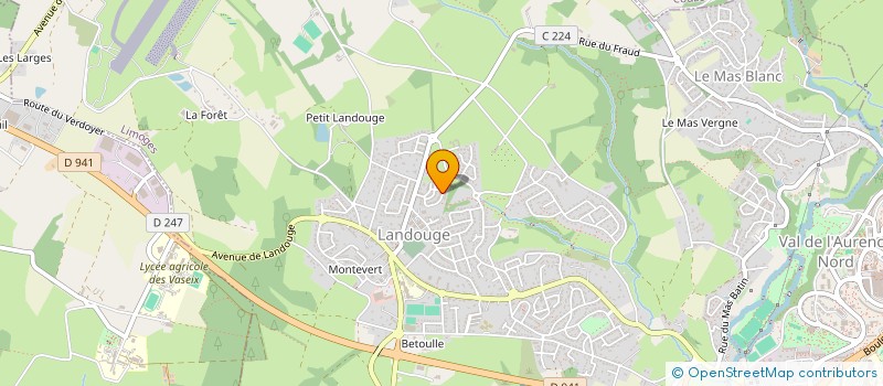 localisation de l'entreprise L'ECOLE DU CHAT LIBRE 87 à LIMOGES