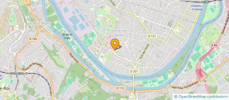 localisation de l'entreprise L ECOLE DU DIABETE à CROISSY-SUR-SEINE