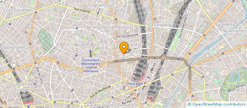 localisation de l'entreprise L'ECOLE DU JEU  PARIS