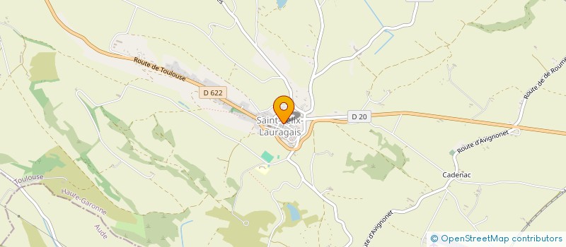 localisation de l'entreprise L'ECOLE DU LEVANT à SAINT-FELIX-LAURAGAIS