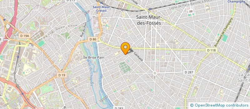 localisation de l'entreprise L'ECOLE DU MARCHE,UNE ECOLE HORS LES MURS POUR L'APPRENTISSAGE DU BIEN S'ALIMENTER à SAINT-MAUR-DES-FOSSES