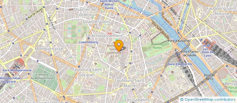 localisation de l'entreprise L ECOLE DU RYTHME à PARIS