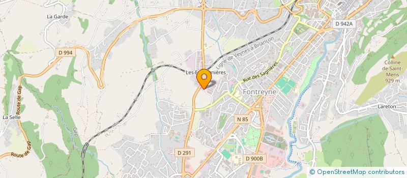 localisation de l'entreprise L ECOLE DU RYTHME à GAP