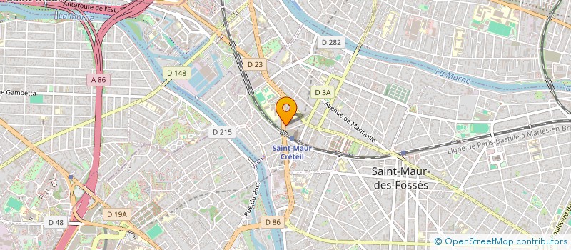 localisation de l'entreprise L ECOLE DU SCOOTER à SAINT-MAUR-DES-FOSSES