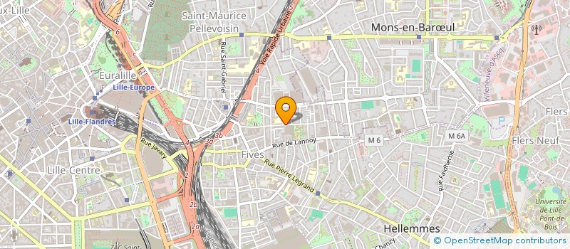localisation de l'entreprise L'ECOLE ET SON QUARTIER à LILLE