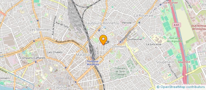 localisation de l'entreprise L'ECOLE INTERNATIONAL DE CHEERDANCE ET CHEERLEADING à TOULOUSE
