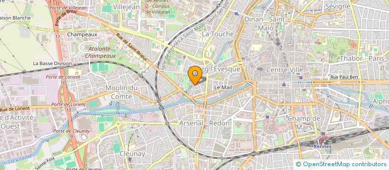 localisation de l'entreprise L'ECOLE PNL OUEST à RENNES