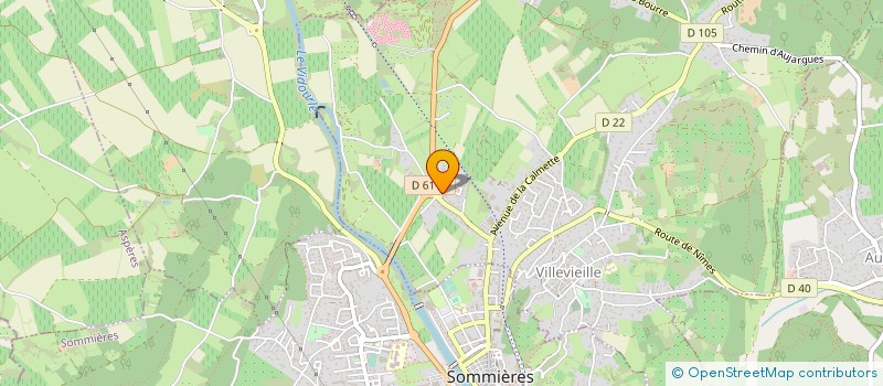 localisation de l'entreprise L'ECOLE QUI SWINGUE à VILLEVIEILLE