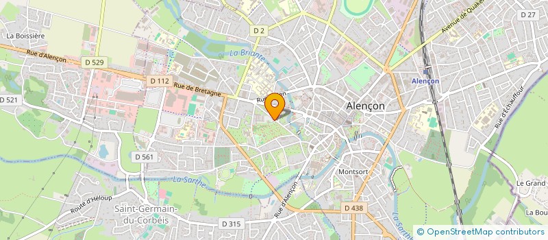 localisation de l'entreprise L'ECOLE SANS LA CLASSE à ALENCON