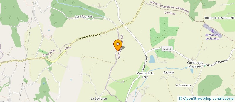 localisation de l'entreprise L'ECOLIBRIS  LACEPEDE