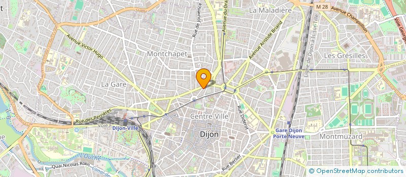localisation de l'entreprise L ECOLINE à DIJON
