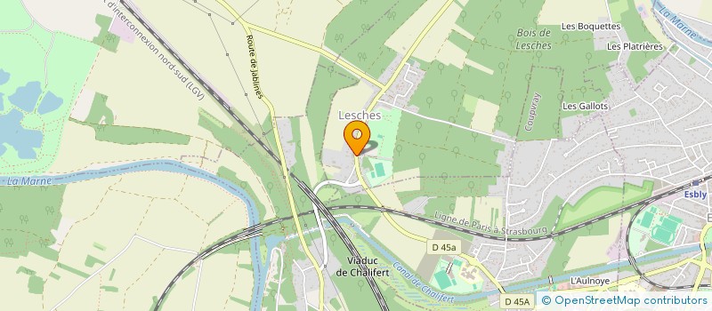 localisation de l'entreprise L'ECOLO BUISSONNIERE  BAILLY-ROMAINVILLIERS