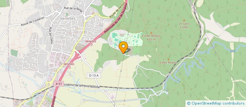 localisation de l'entreprise L'ECOLODGE  VENELLES