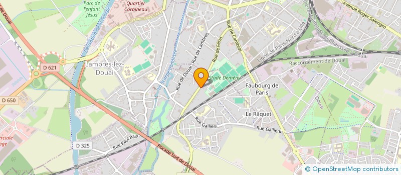 localisation de l'entreprise L'ECOLOU DES PETITS PETONS à LAMBRES-LEZ-DOUAI