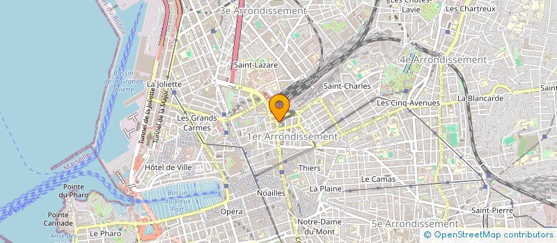 localisation de l'entreprise L'ECOMOTIVE à MARSEILLE
