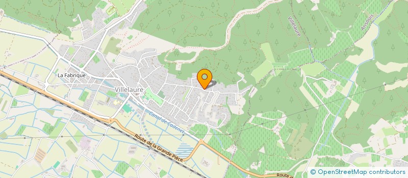 localisation de l'entreprise L'ECONOMAC  VILLELAURE