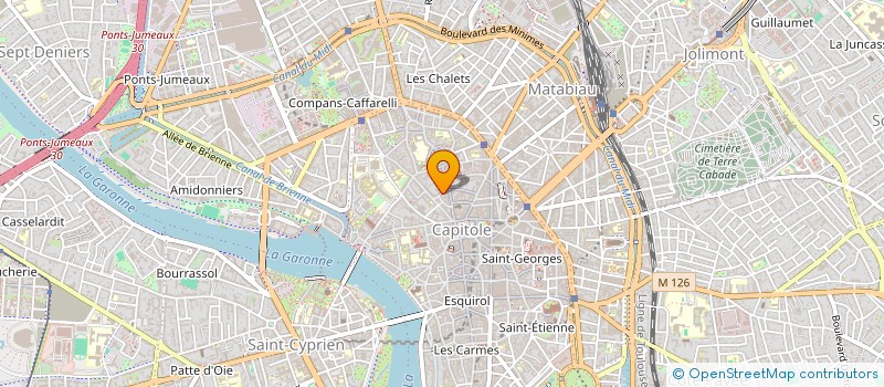 localisation de l'entreprise L'ECORCE  TOULOUSE