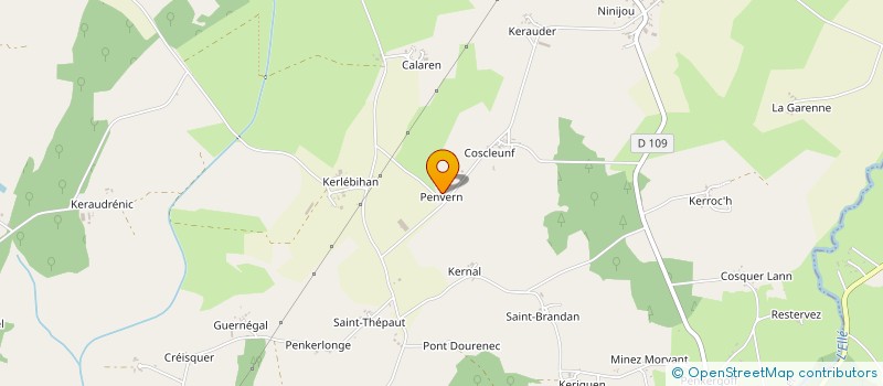 localisation de l'entreprise L'ECORCE DE BRETAGNE  LANGONNET