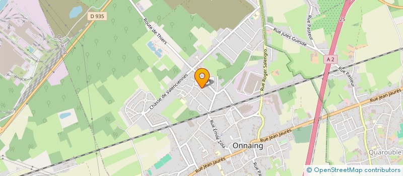 localisation de l'entreprise L'ECOS7 EN TRANSITION  ONNAING